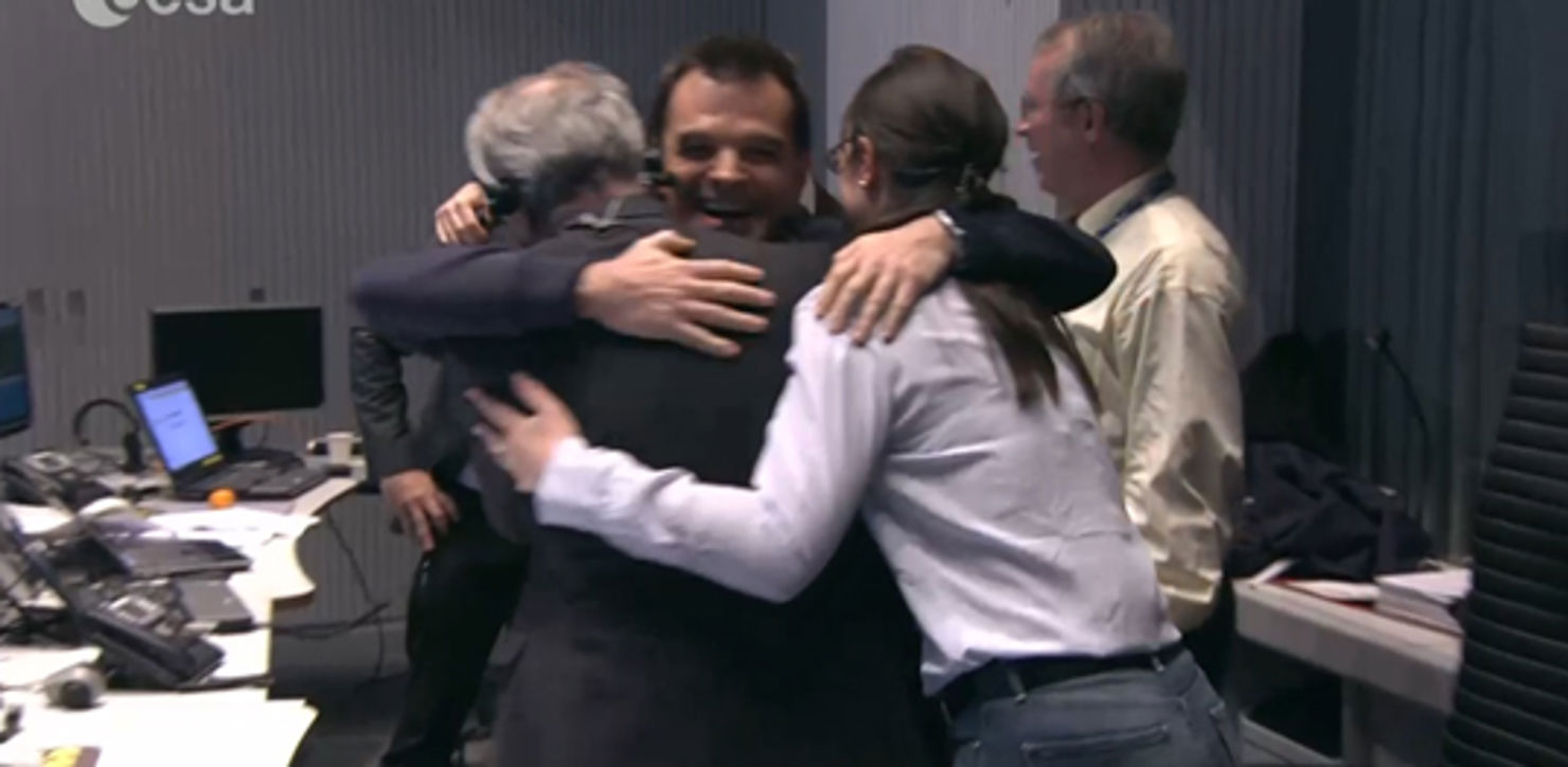 Första kometlandningen någonsin!