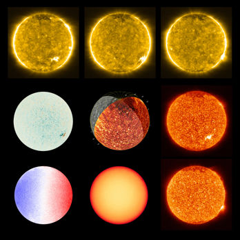 Solens många ansikten sett från Solar Orbiter