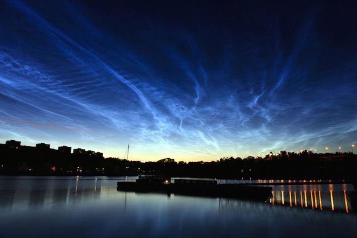 Satelliten Mats ska bland annat studera så kallade nattlysande moln.