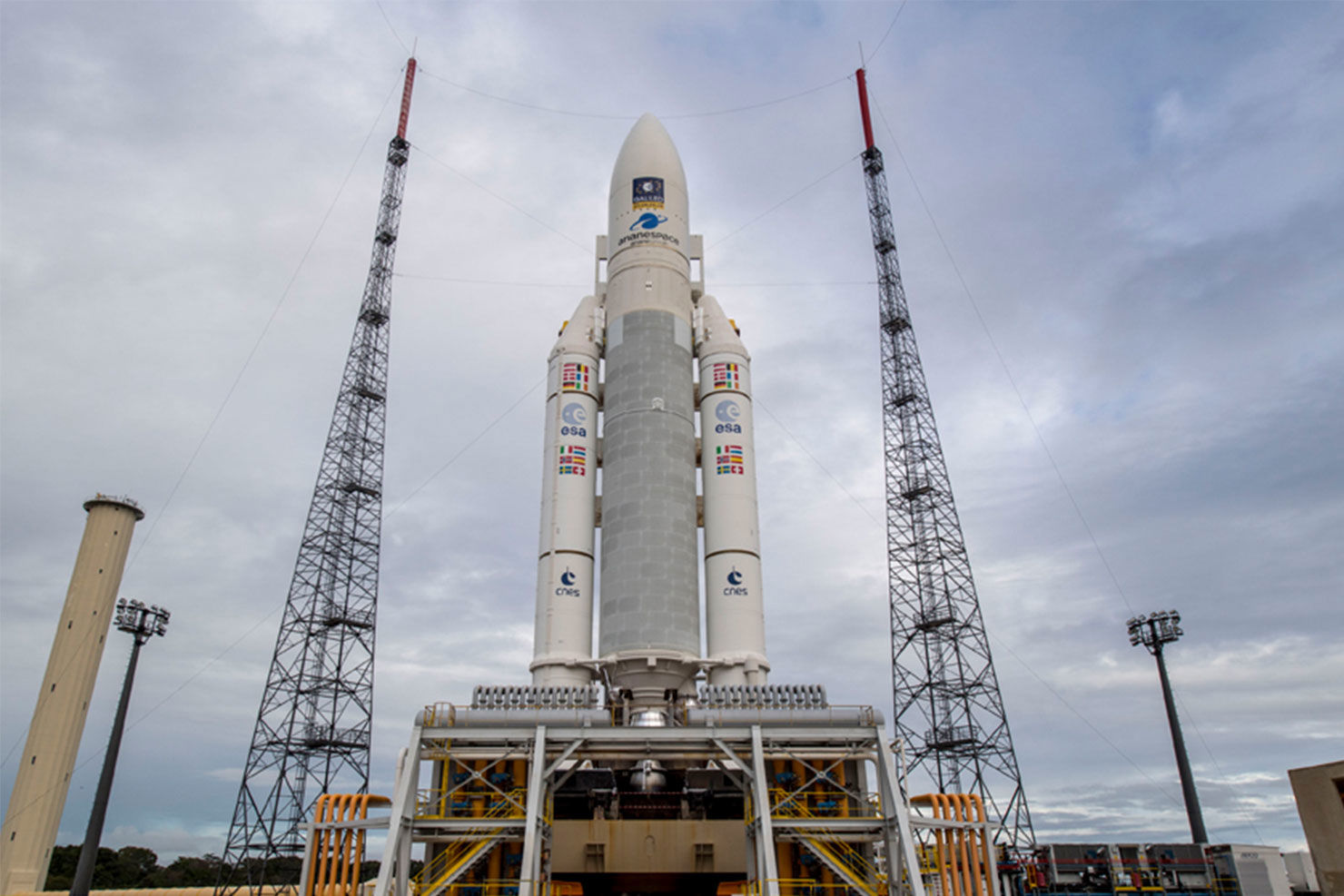 Se när fyra nya Galileosatelliter sänds upp