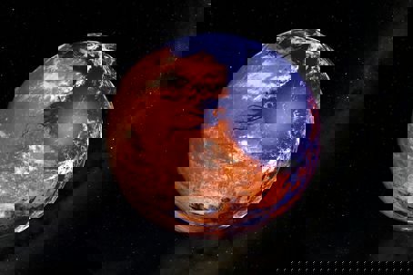 1-GSFC_carbonate.width-1320.jpg Illustration av Mars med hav på planetens yta