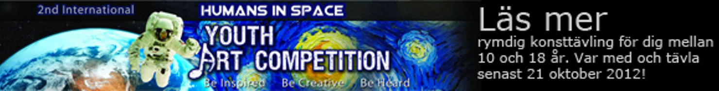 Rymdig konsttävling för dig mellan 10 och 18 år!