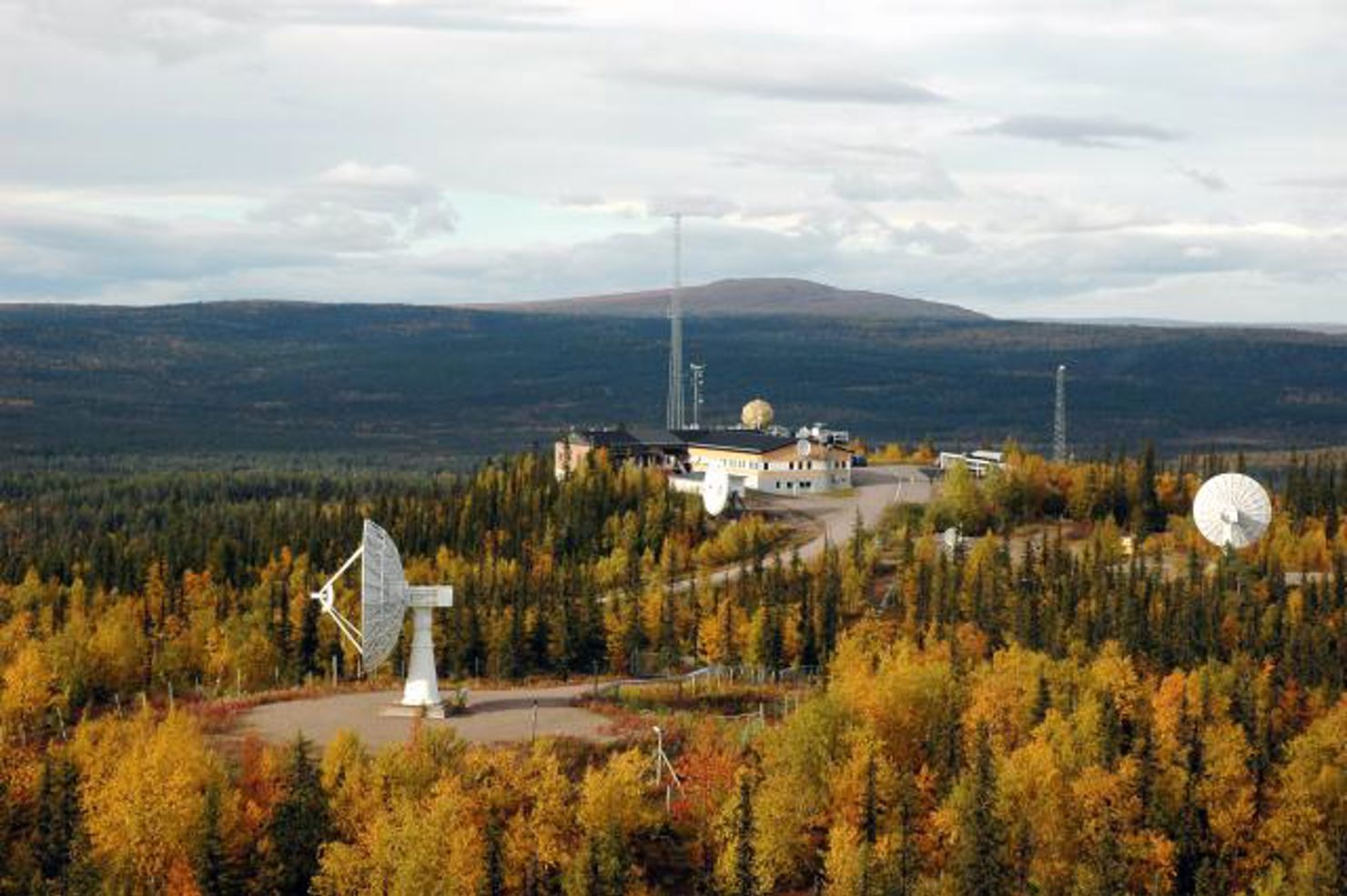 esrange.jpg Esrange som blir ett av "klassrumen" i den nya utbildningen