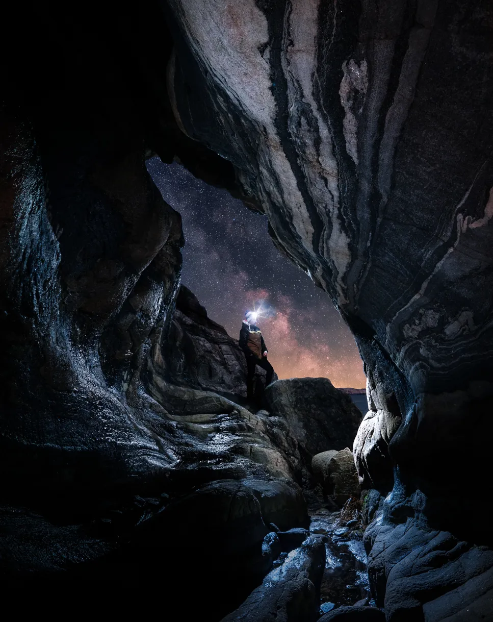 En stjärnklar grotta