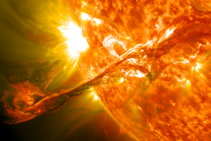 1-blogg-Solutbrott.png Historiskt rymdväder hjälper oss förstå framtida rymdväder