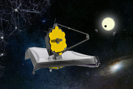 Artist_s_impression_of_the_James_Webb_Space_Telescope.jpg Illustration av Webb