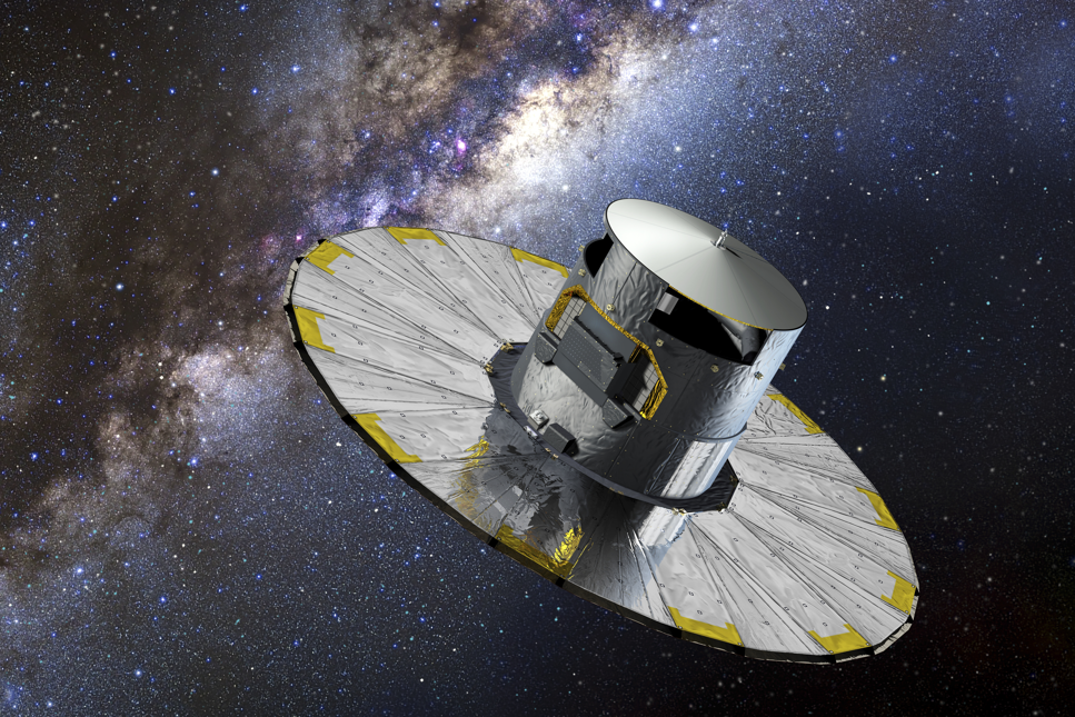 Satelliten Gaia ska ge oss 3D-bild av stjärnorna i Vintergatan
