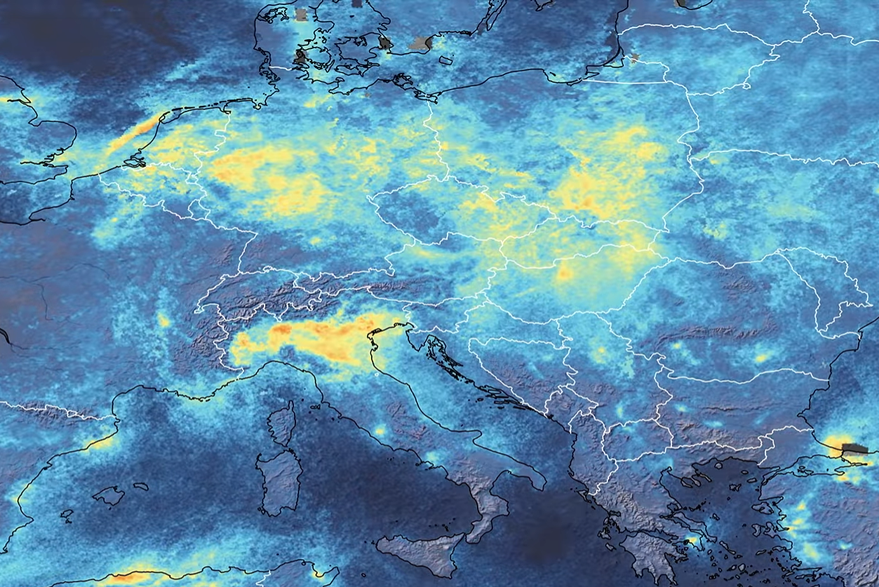 Covid-19 leder till lägre halter av kvävedioxid i atmosfären