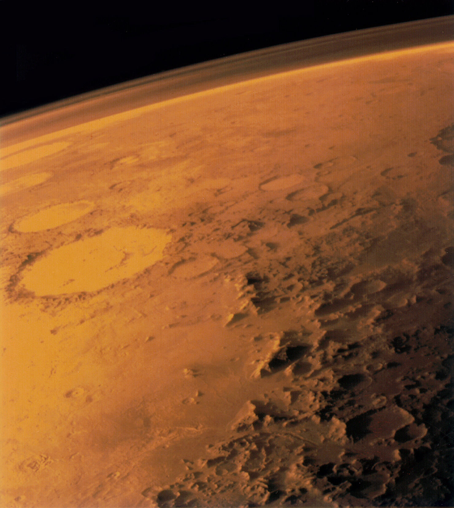 Mars tunna atmosfär 