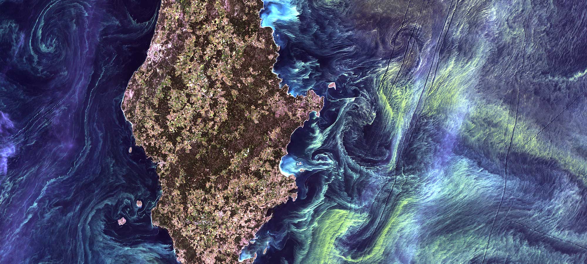 Miljö- och klimatarbete med satelliter