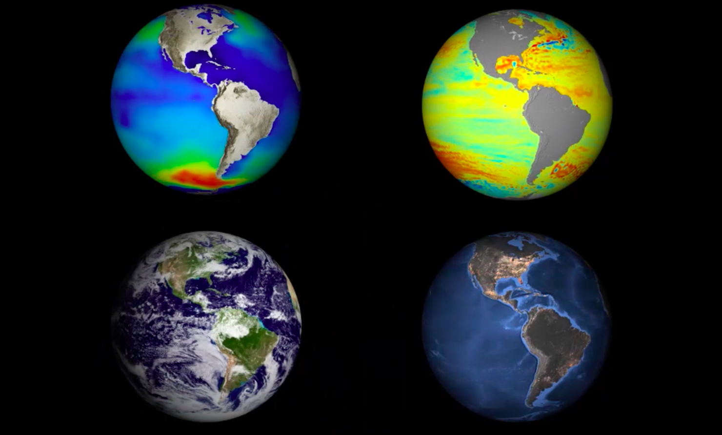 Jordens många ansikten