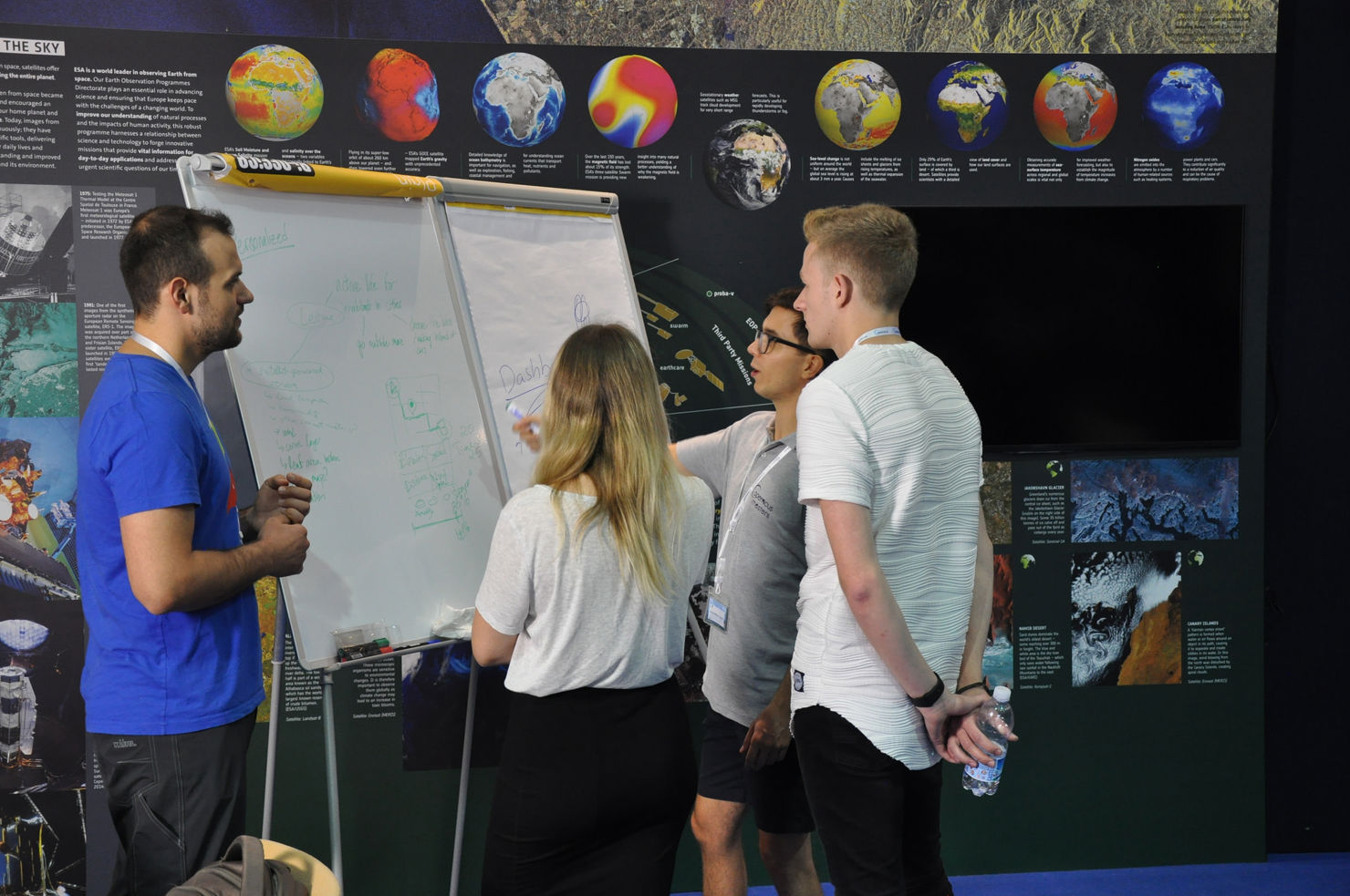 De byggde flygplans-app av öppna data – vann Space App Camp