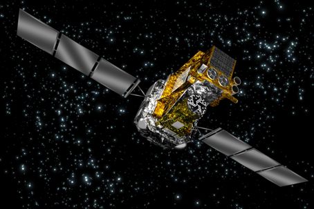 Integral_gamma-ray_observatory.jpg Satellit i rymden