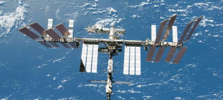 Utbildningsmaterial om Internationella rymdstationen