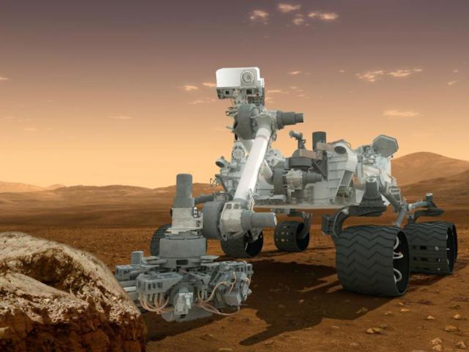 Curiosity har tillfrisknat men har en sten i magen