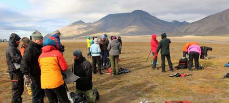 Res till Svalbard och undersök klimatförändringar