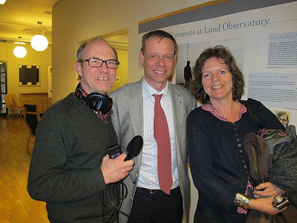 Christer Fuglsesang och redaktionen för Kossornas planet.