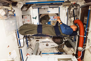 Astronaut på rymduppdrag