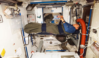 Astronaut på rymduppdrag