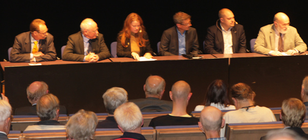 paneldebatt på Tekniskamuseet