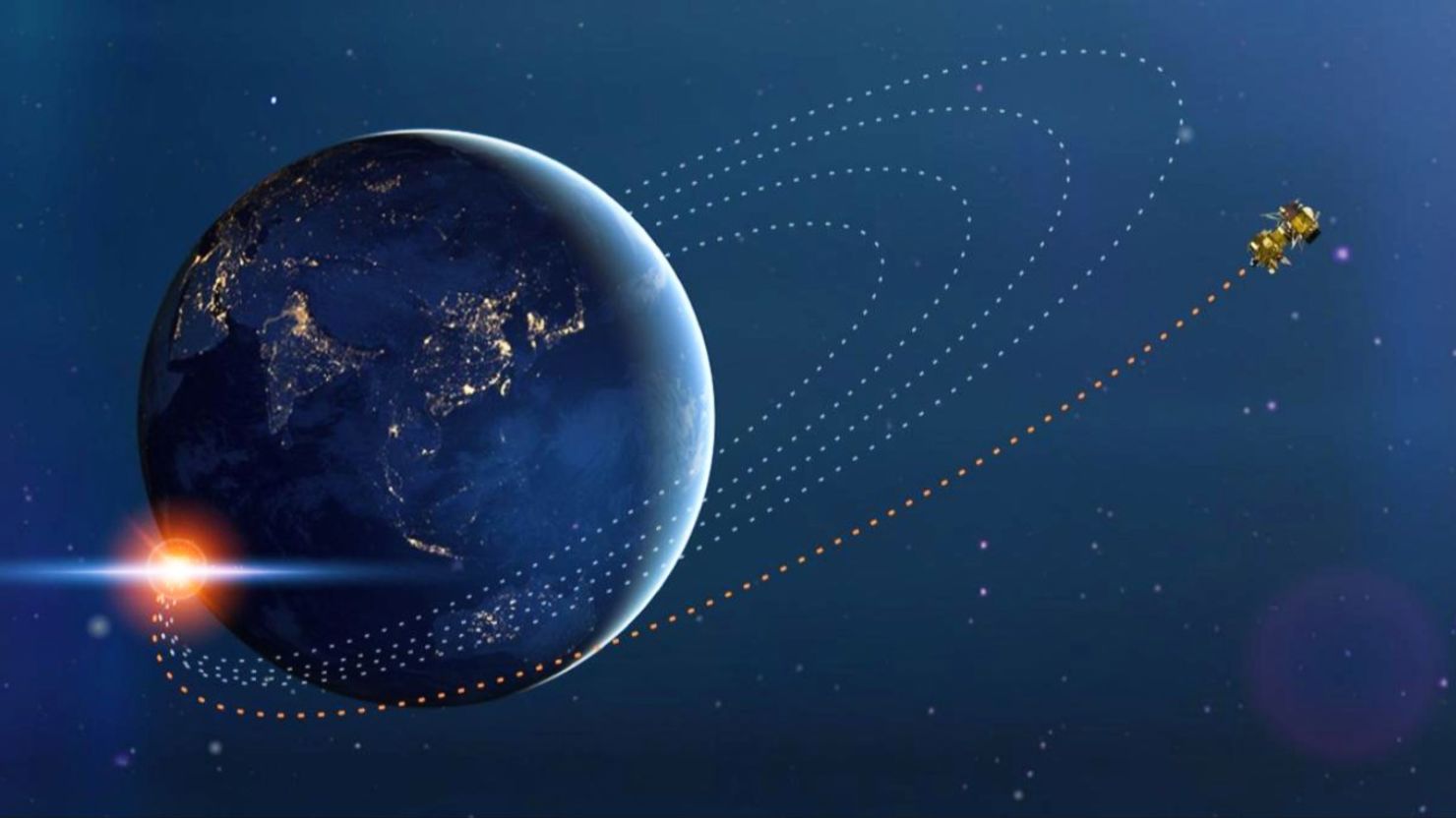 Idag når Chandrayaan-2 månen