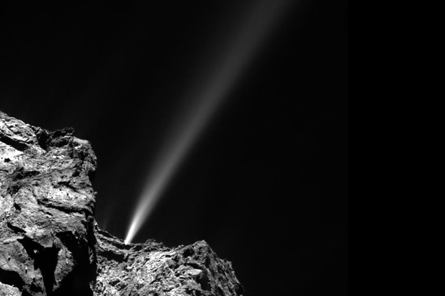 Rosettas soligaste dag