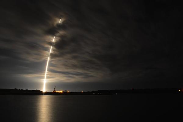 För hård landning för Falcon 9