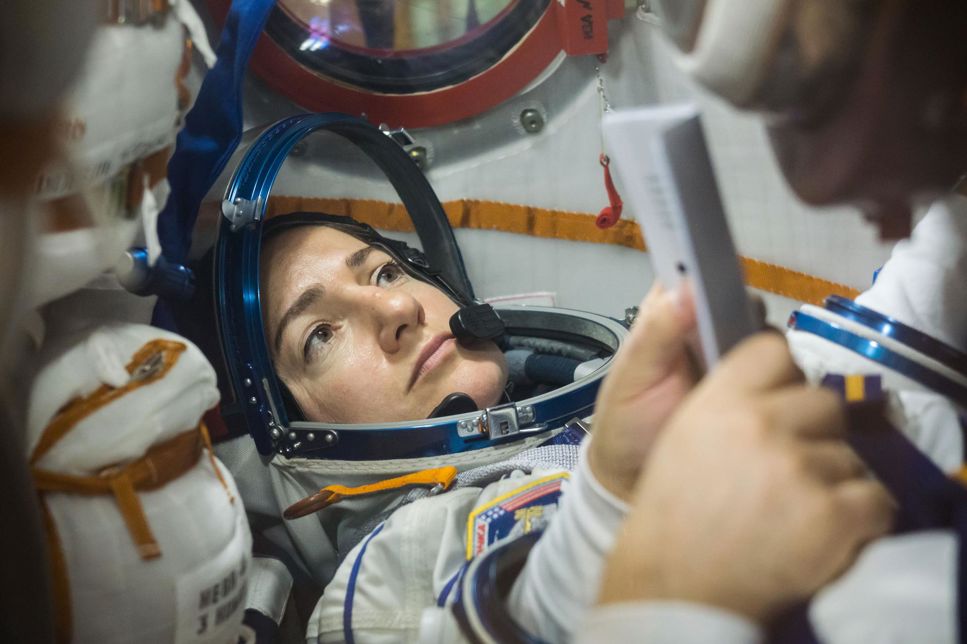 3, 2, 1… Liftoff Jessica Meir!