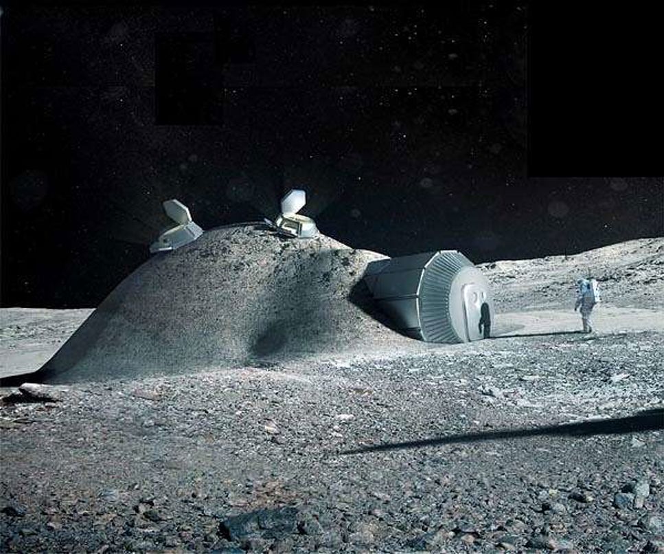 Månbaser kan byggas av astronauters urin