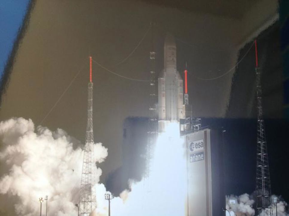 ATV-4 på väg mot ISS
