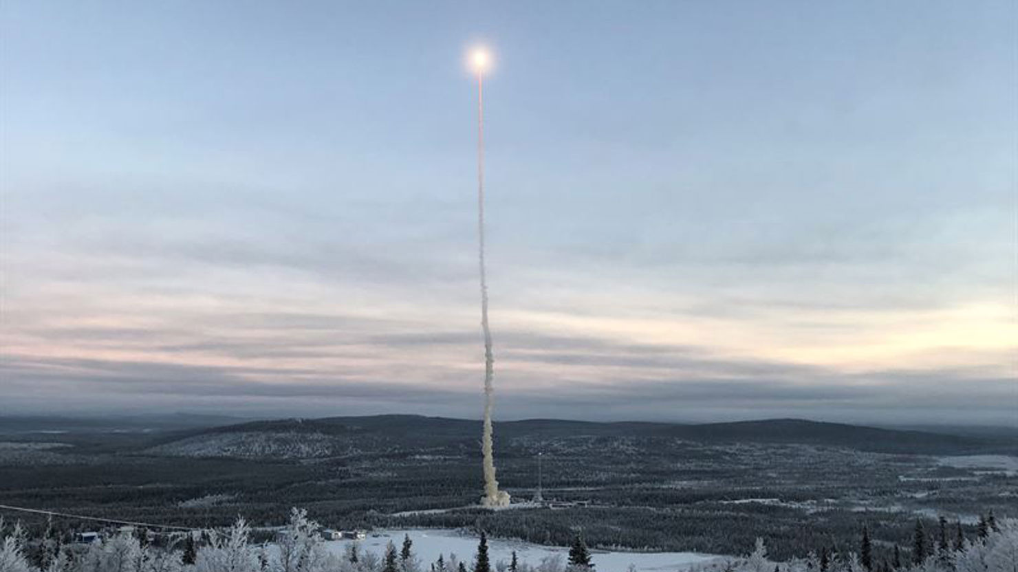 Sux 3 esrange.jpg Uppsändning av Suborbital Express 3