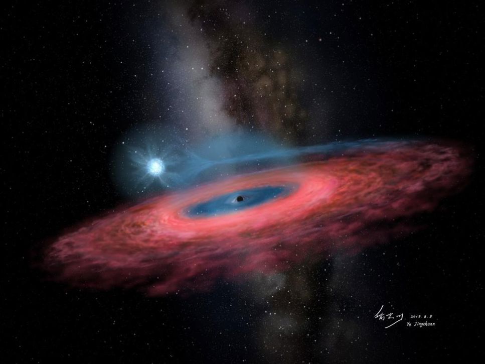 Enormt svart hål upptäckt – för stort för teoretikerna att hantera