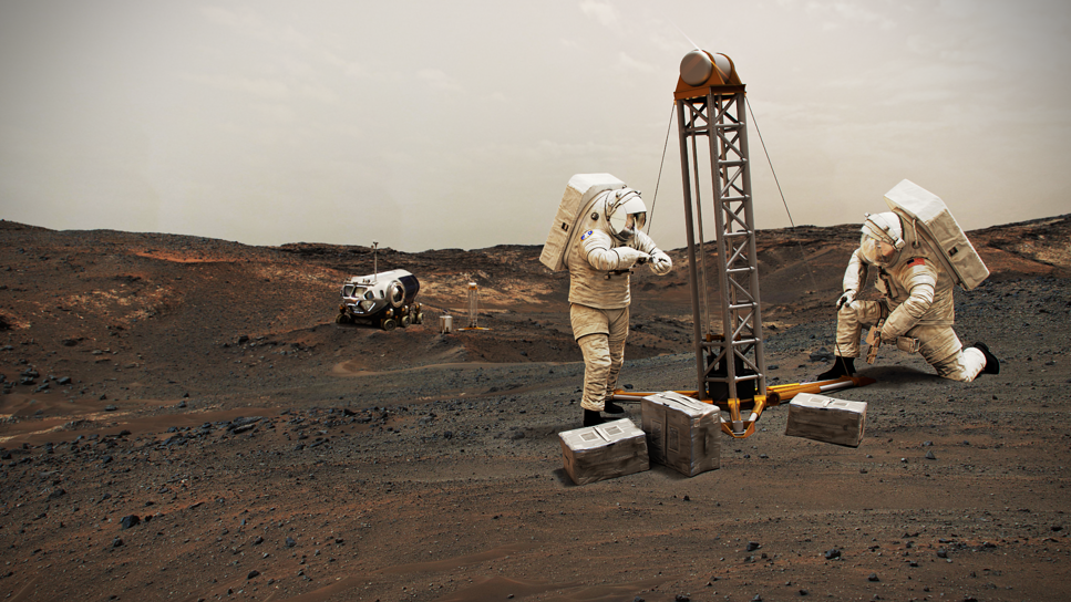 Astronauter på Mars