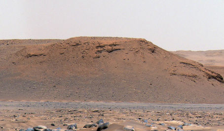 Bild tagen på Mars av Nasa-rovern Perseverence