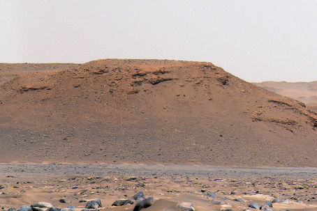 Bild tagen på Mars av Nasa-rovern Perseverence