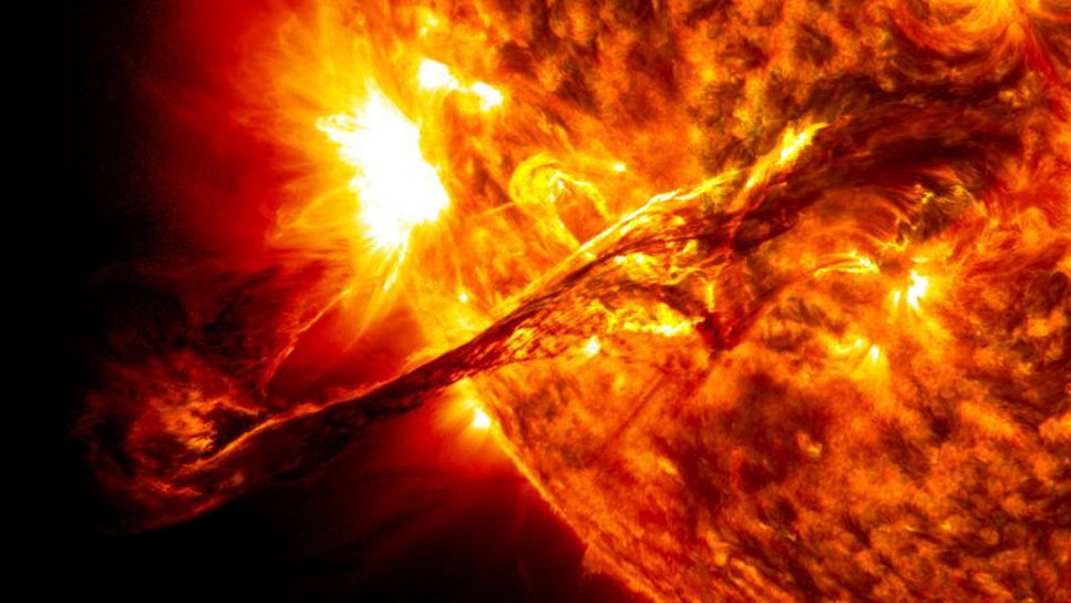 Nu kan solstormarnas hemligheter utforskas på jorden