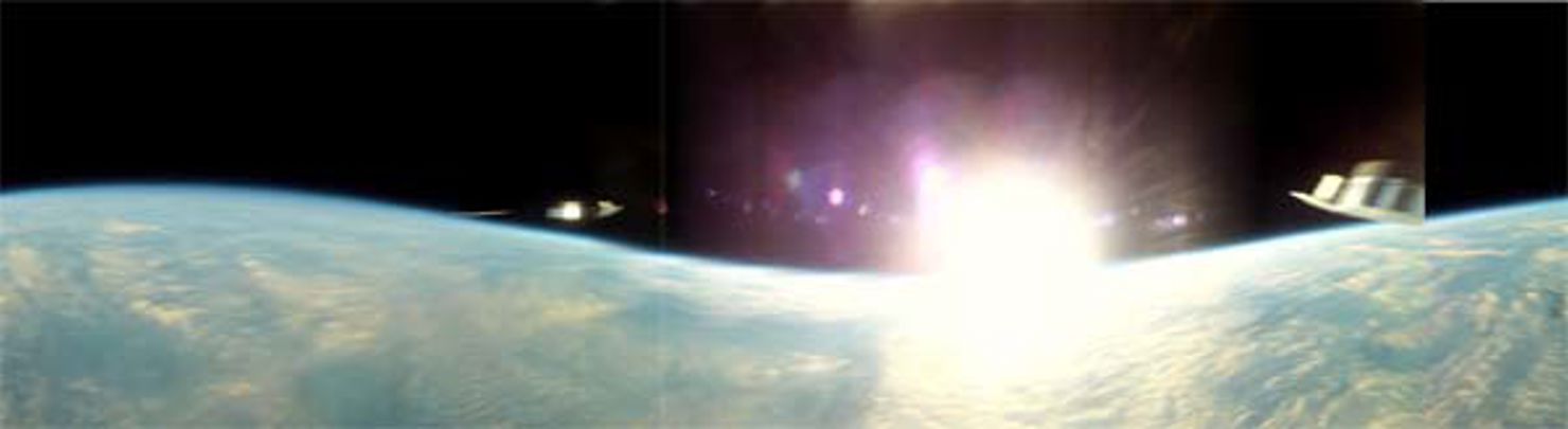 Lyckosam rymdfärd för studentexperiment