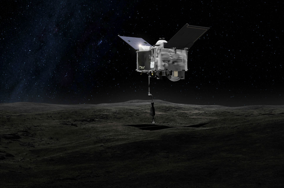 OSIRIS-REx ska hämta en liten bit av en asteroid