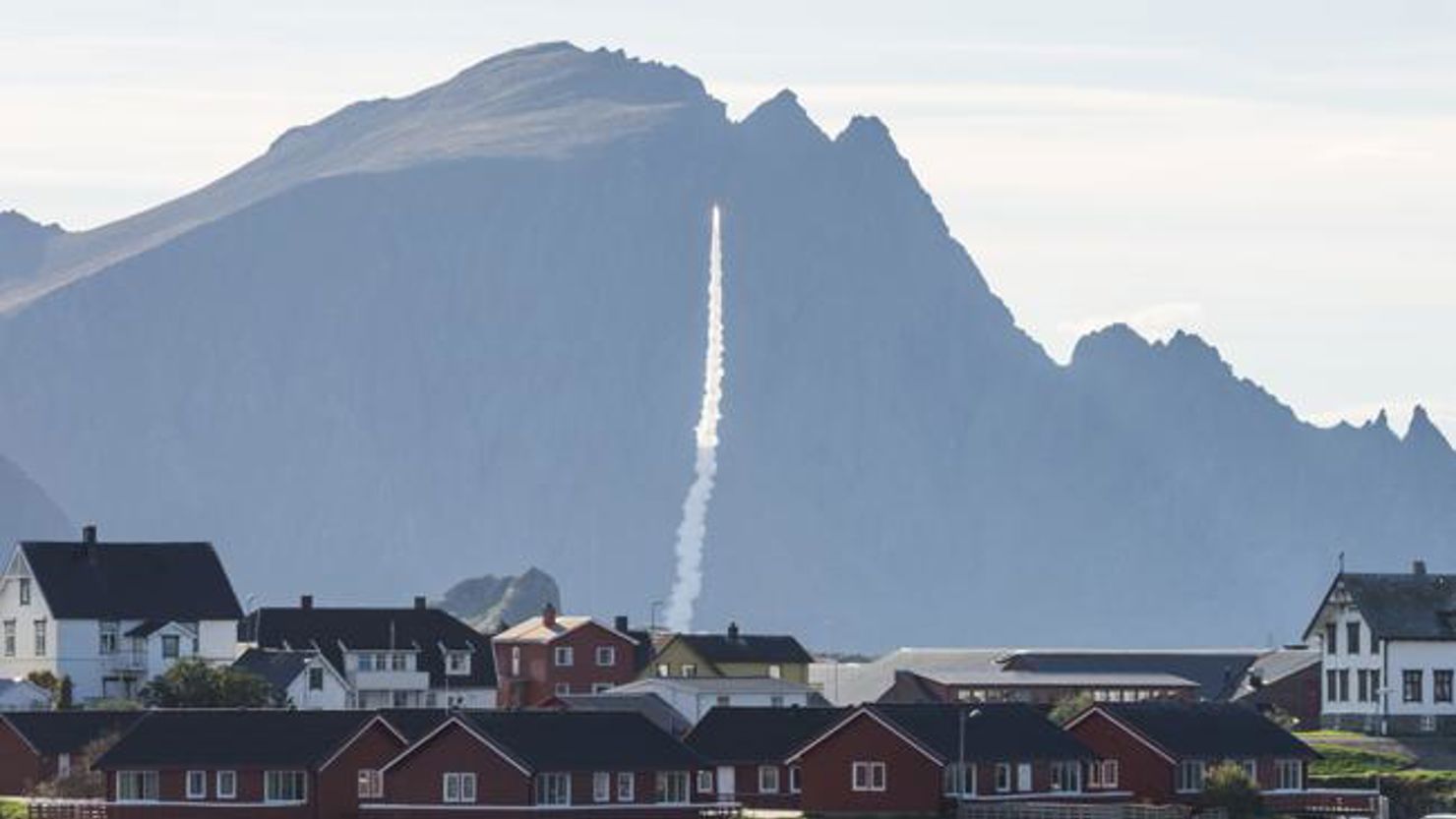 Uppsändningen av Scramjet från norska Andøya Rocket Range. Uppsändningen av Scramjet från norska Andøya Rocket Range.