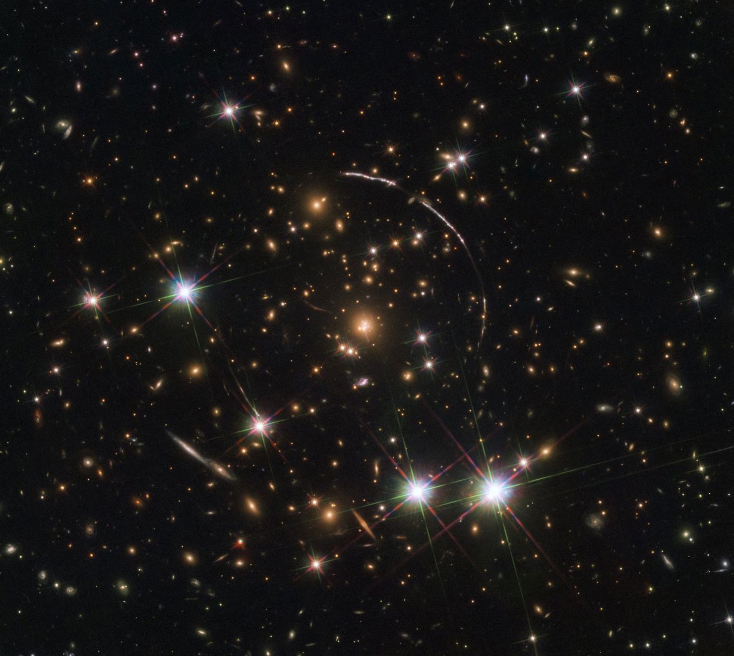 Hubble ser galax 11 miljarder ljusår bort