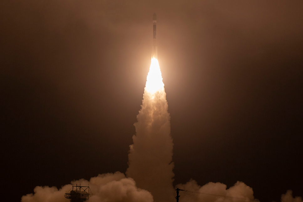 Lyckad uppsändning av Nasas nya is-satellit