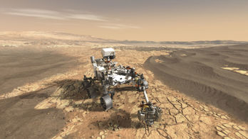 NASA:s rover Perseverance på Mars