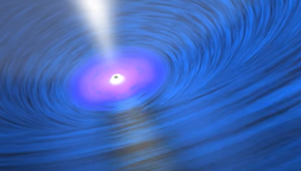 Kan supermassiva svarta hål äta upp sina galaxer?