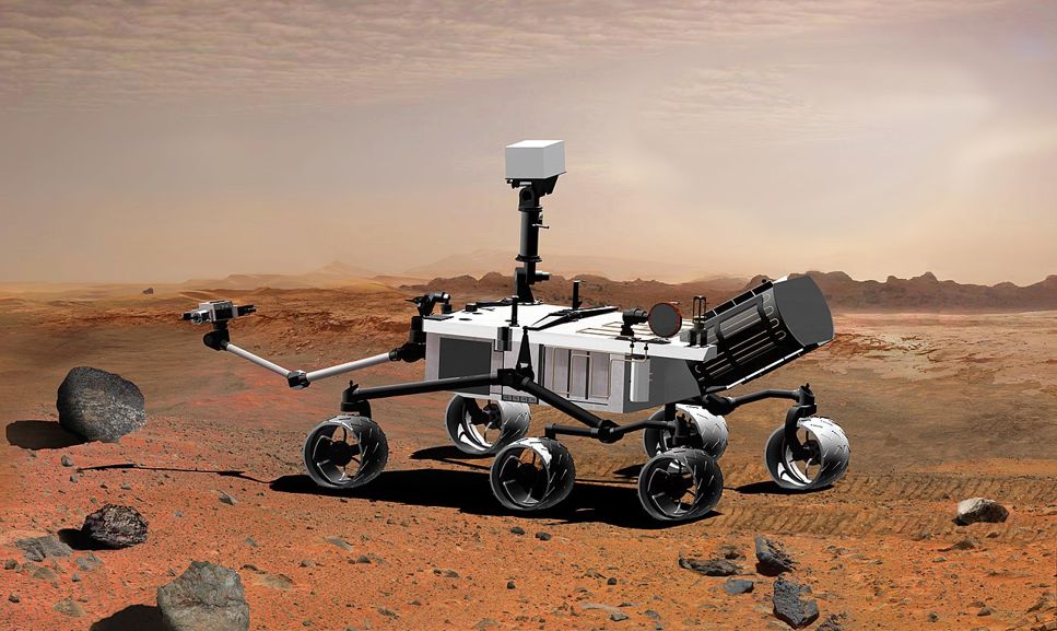 Datorgenererad bild på Curiosity