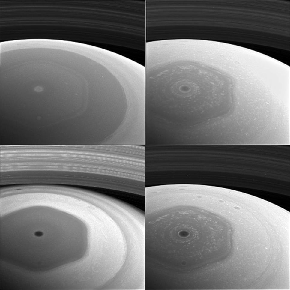 Cassini fortsätter leverera nya bilder från Saturnus