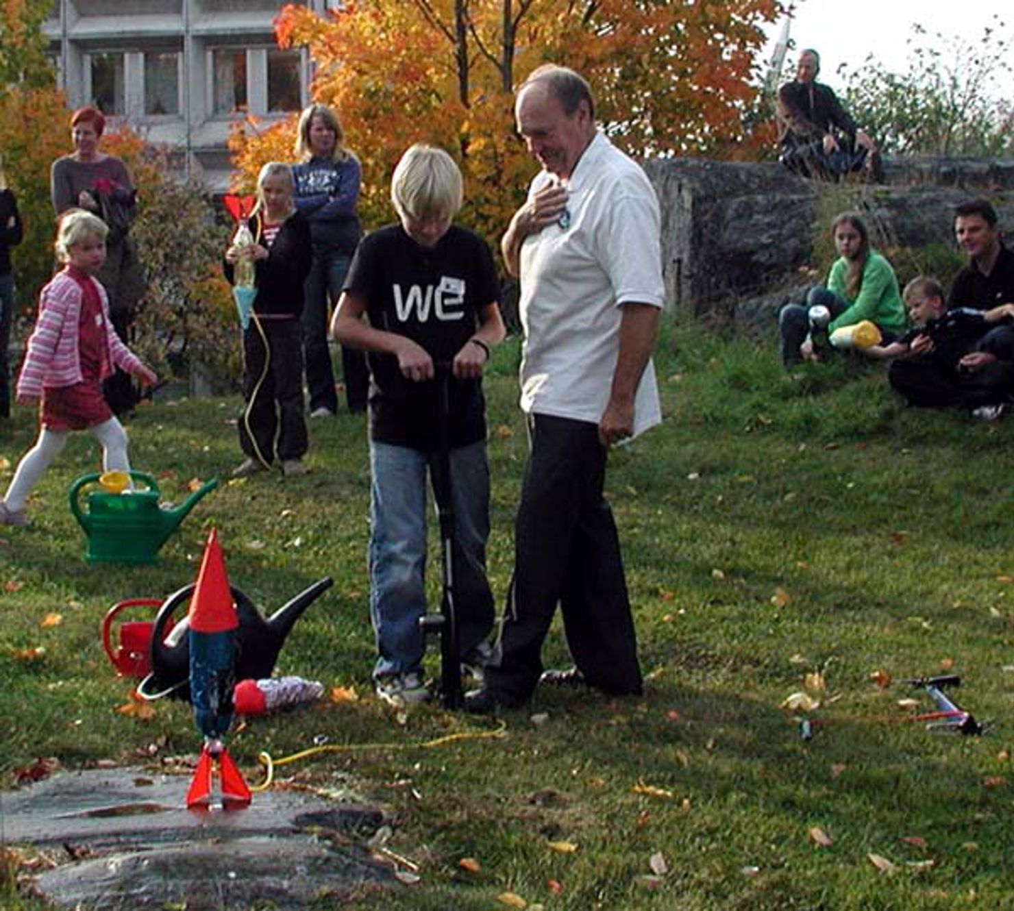 Skjut en egen raket!