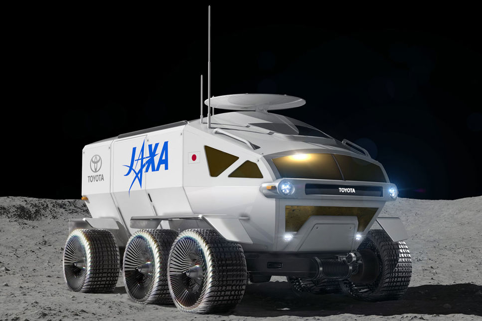 Ny månbil planeras av Jaxa och Toyota