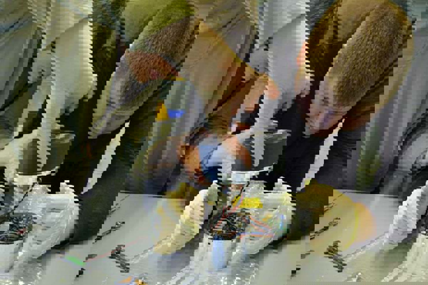 Patrick och Will sätter ihop FFU:n