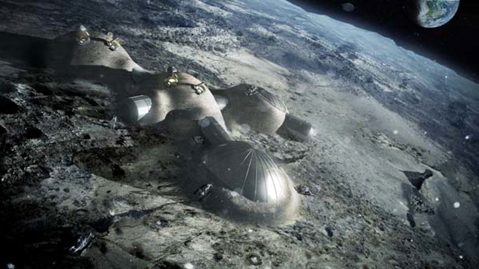 ESA vill bygga månbas med 3D-skrivare