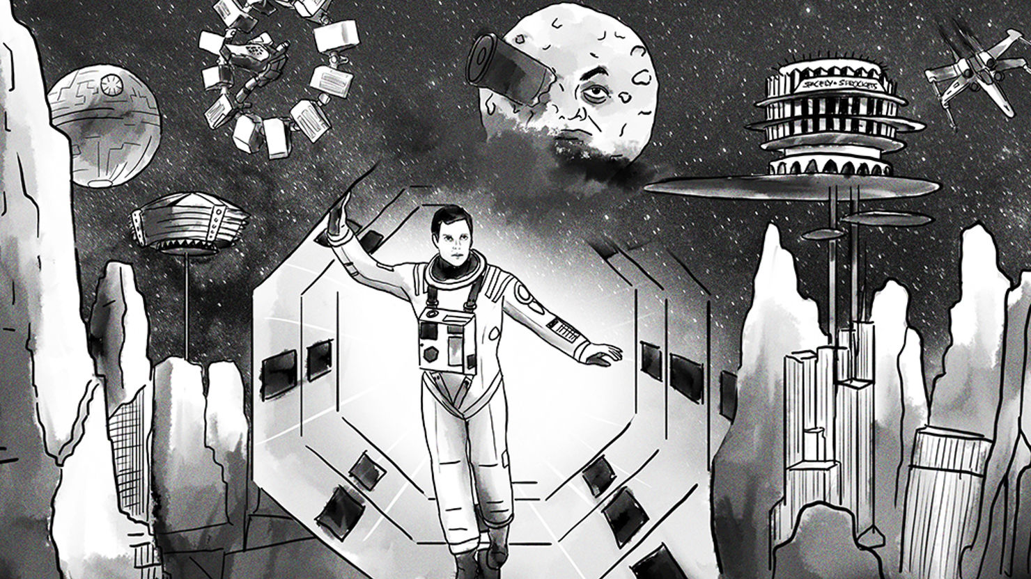 Science fiction samling